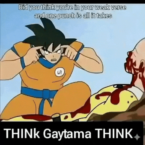 Saitama Vs Goku Xemir GIF
