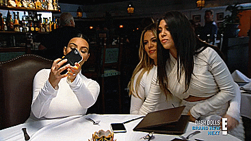 kim kardashian selfies GIF