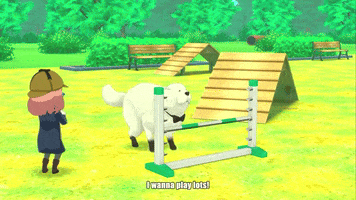 Lets Go On An Adventure Dog GIF by BANDAI NAMCO