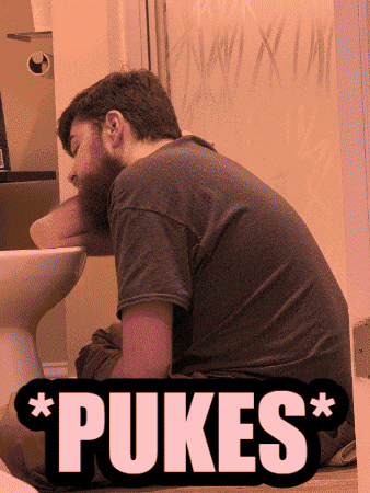 Puke Throw Up GIF