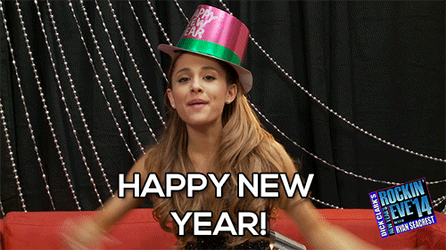 Ariana Grande Sal Mubarak GIF by New Year's Rockin' Eve