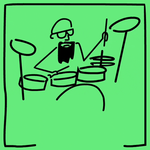 Drummer Drumming GIF by Kilo Sale Zeeland