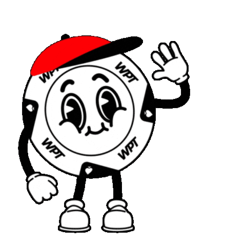 Poker Chip Sticker by World Poker Tour