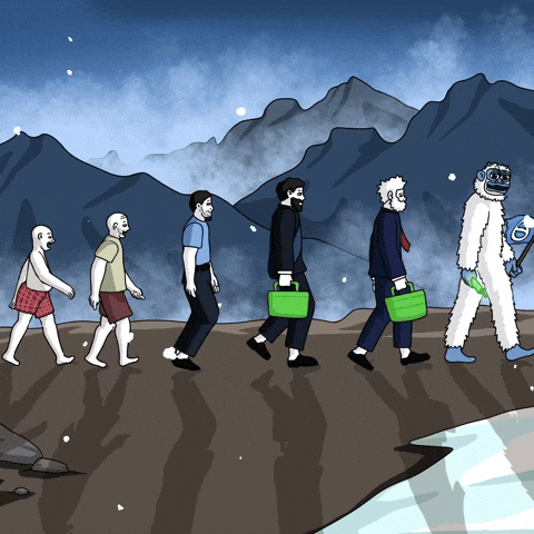 The Beatles Crypto GIF by Lofi The Yeti