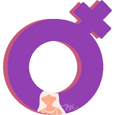 Women Feminist Sticker by Girl Gone International