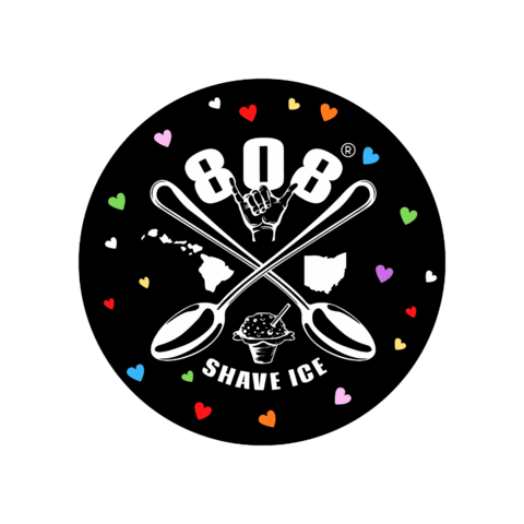 808 Ice Sticker