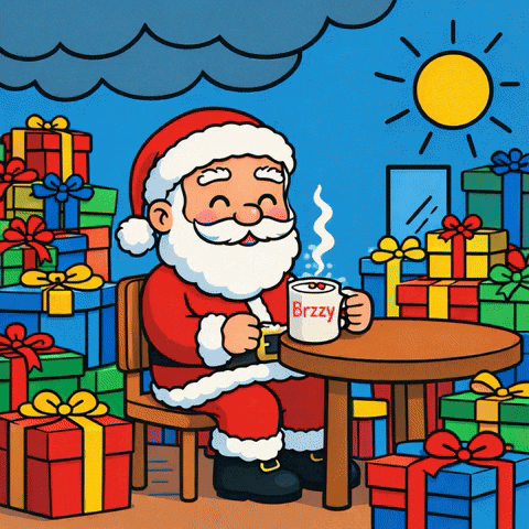 Merry Christmas GIF by Brzzy