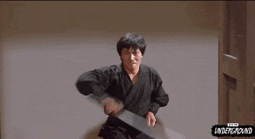 Kung Fu Ninja GIF by Turner Classic Movies