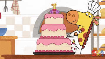 Baking Happy Birthday GIF by Super Simple
