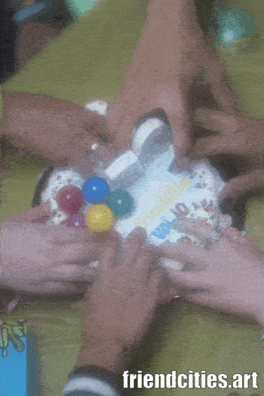 Friends Cake GIF