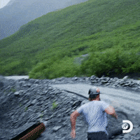 On My Way Running GIF by Discovery