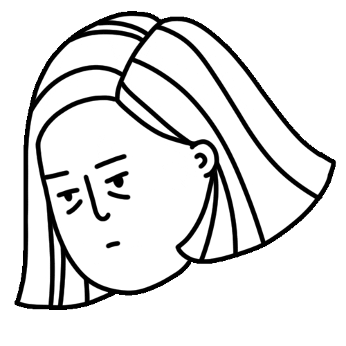Huh Sticker