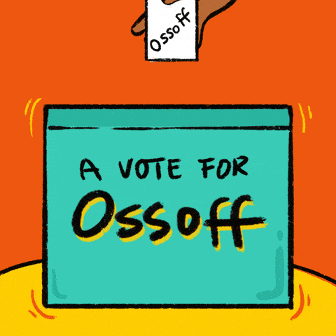 Voting Jon Ossoff