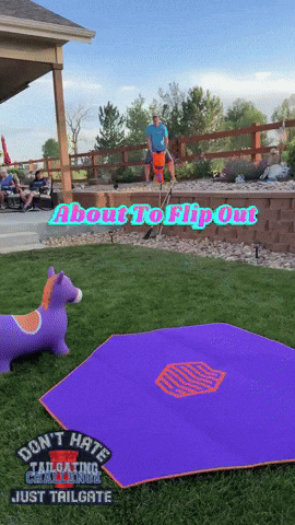 Flip Out GIF by Tailgating Challenge