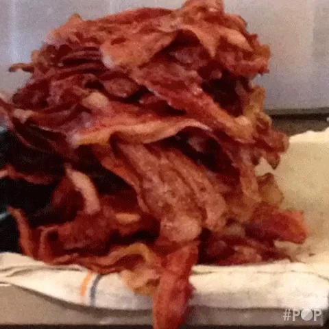 heart attack bacon GIF