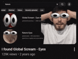 Eyes Leonardo GIF