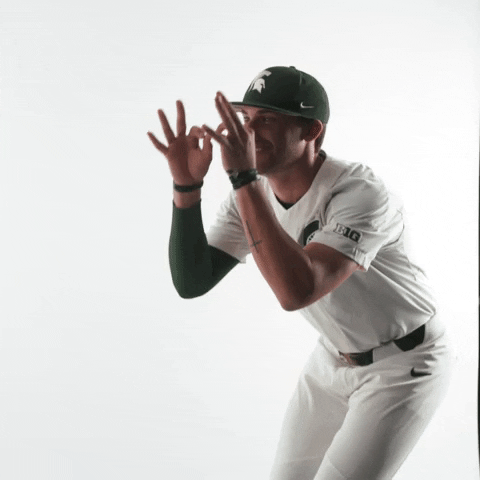Home Run Dancing GIF by Michigan State Athletics