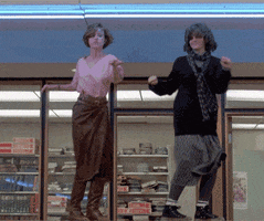 Dancing 80s animated GIF
