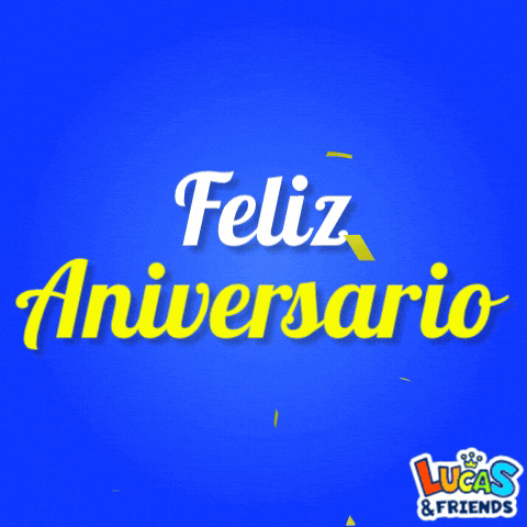 Happy Birthday Party GIF by Lucas and Friends by RV AppStudios