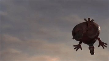 ninja chicken crossing road gif ninja chicken crossing road gif