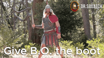 The Boot Gladiator GIF by DrSquatchSoapCo
