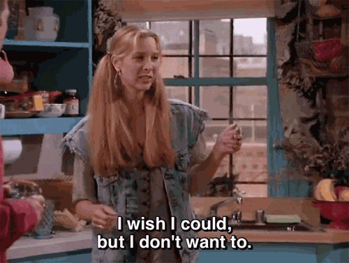 lisa kudrow do not want GIF