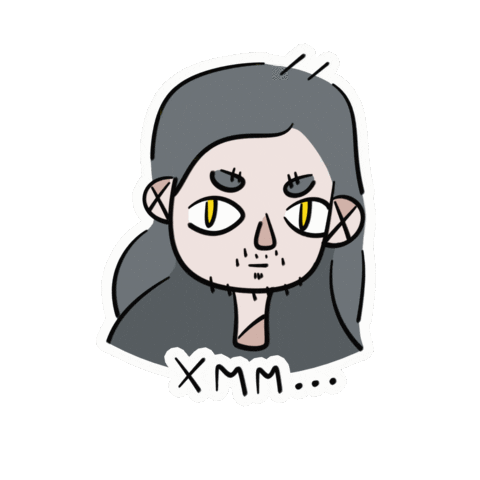 Thinking Sticker