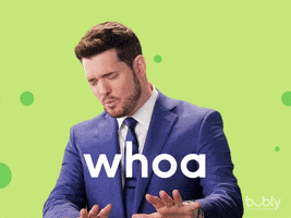 Calm Down Michael Buble GIF by bubly