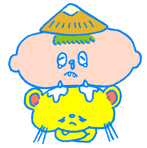 Sad Cry Sticker by ububun.