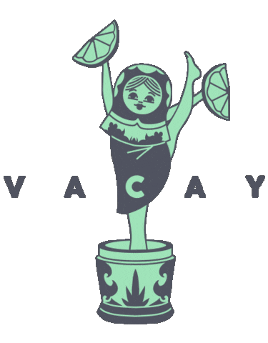 VACAY Sticker