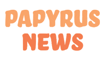 Papyrus Sticker by Greenville University Digital Media