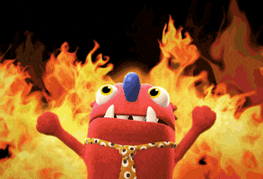 Angry Fire GIF by Young Horses