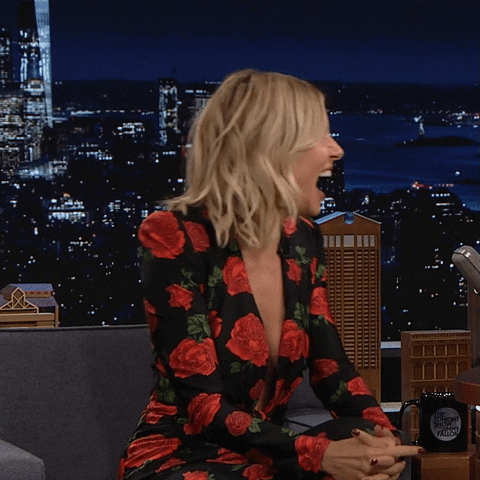Happy Sienna Miller GIF by The Tonight Show Starring Jimmy Fallon