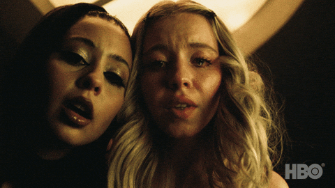Shocked Sydney Sweeney GIF by euphoria - Find & Share on GIPHY