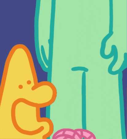 Lean In Uh Oh GIF