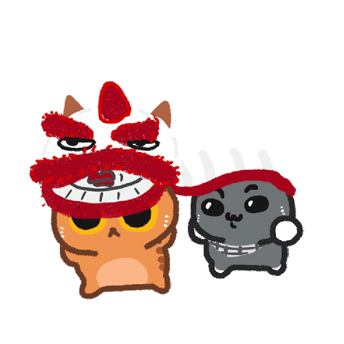 New Year Celebration Sticker