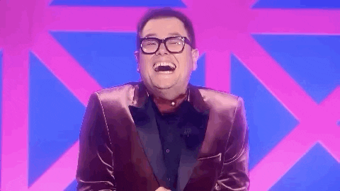 Image result for alan carr gif