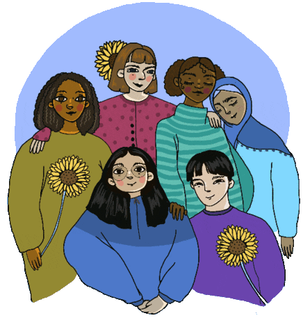 Illustration Diversity Sticker by MOSAIQ e.V.