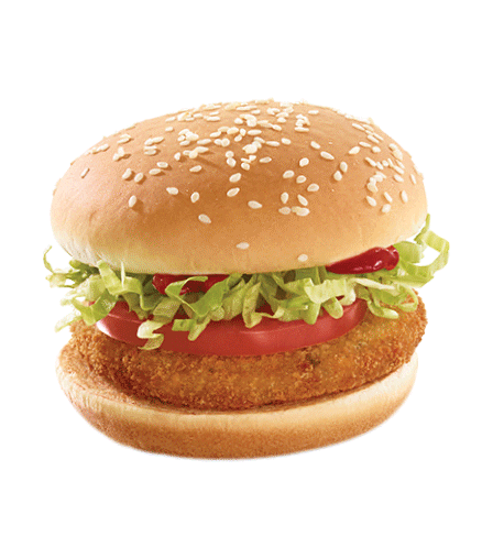 Veggie Burger Sticker by McDonald's Qatar