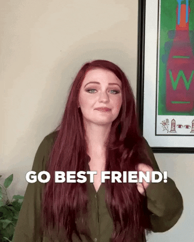 Proud Of You Bff GIF by Ryn Dean
