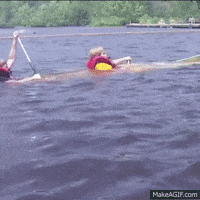 Canoeing GIF