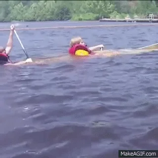 Canoeing GIF