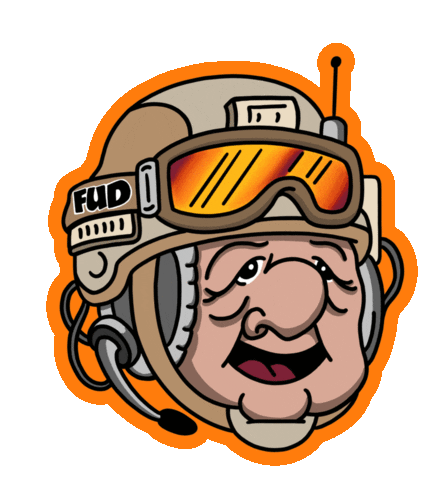 fudworldwide Sticker