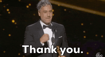 Taika Waititi Thank You GIF by The Academy Awards