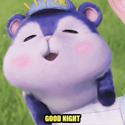 Sleepy Night GIF by Aniimo