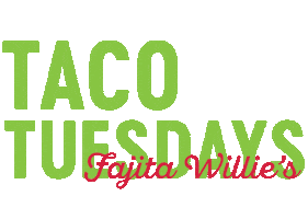 Taco Tuesday Sticker by Willie's Marketing