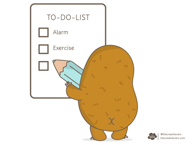 checklist sloth