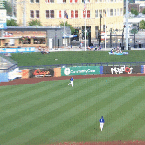 Baseball Catch GIF by Tulsa Drillers