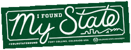 Csu Rams Sticker by Colorado State University Admissions