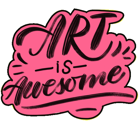 LetstalkartDR Sticker